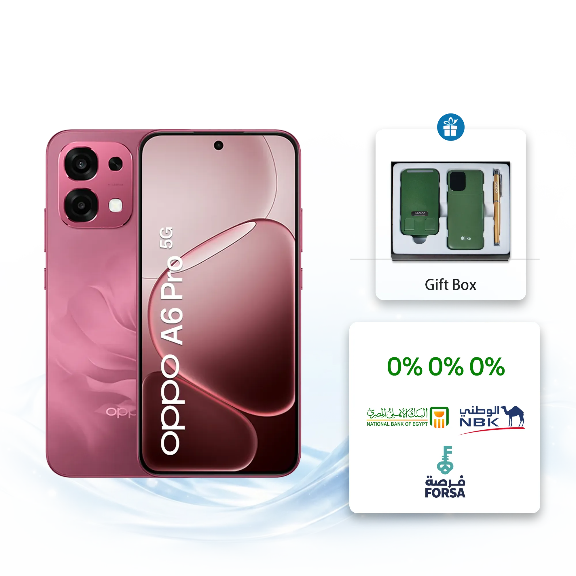 OPPO A6 Pro 5G Rosewood Red 5G 8GB + 256GB_1