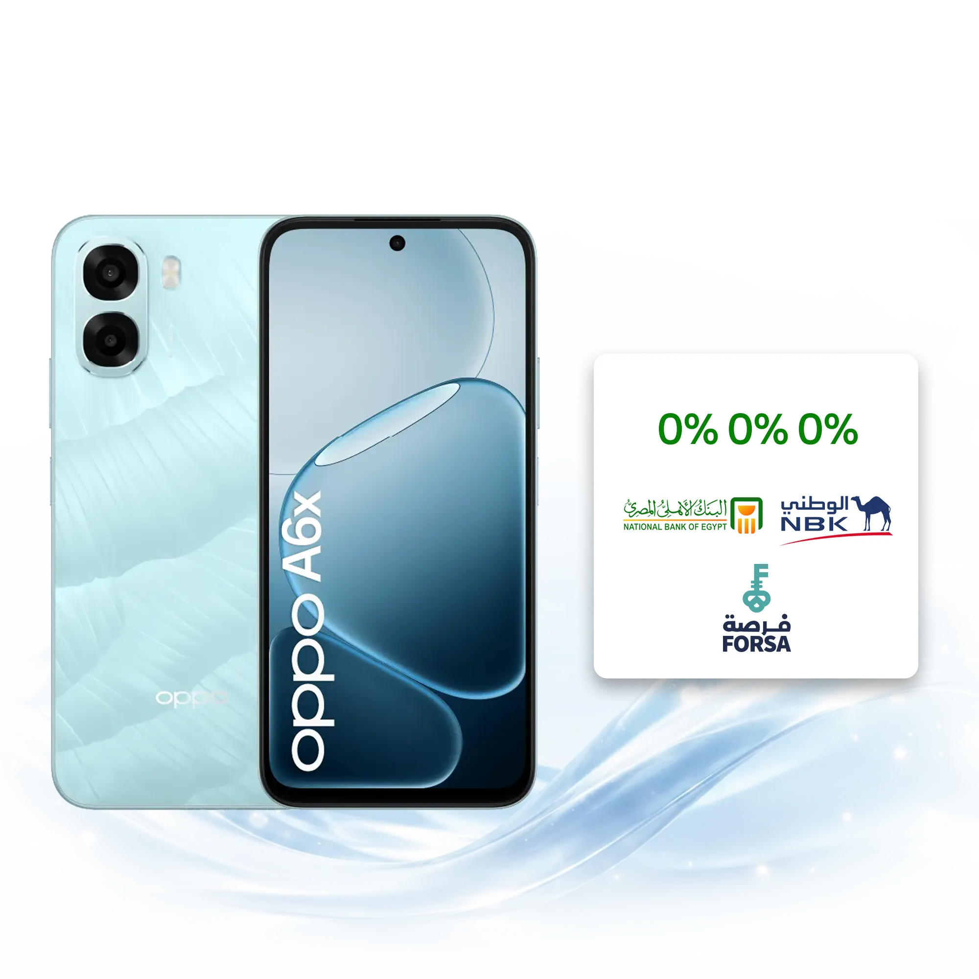 OPPO A6x 4G Ice Blue 4GB+64GB_1