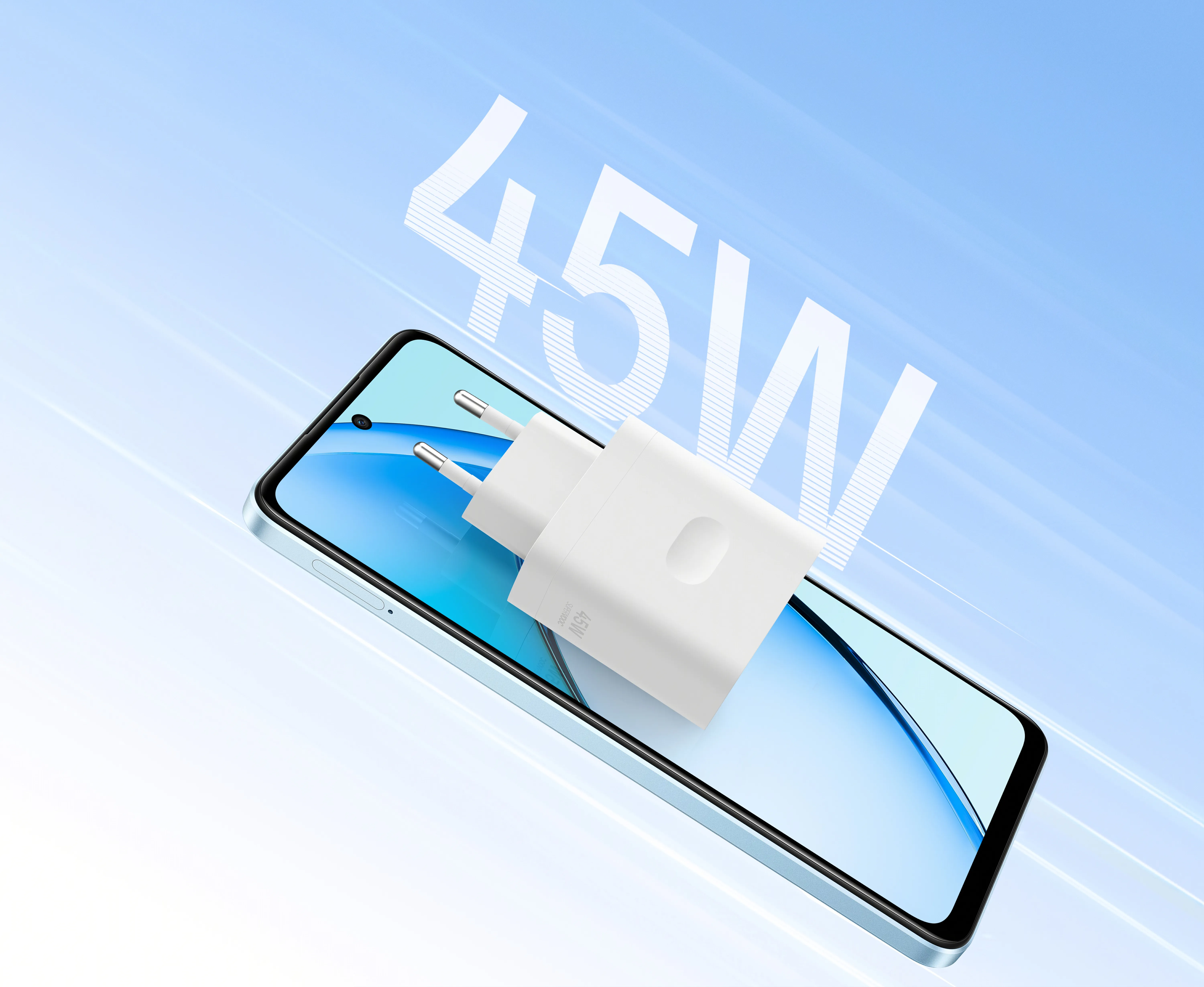 OPPO 45W Supervooc Power Adapter White Adapter White_4